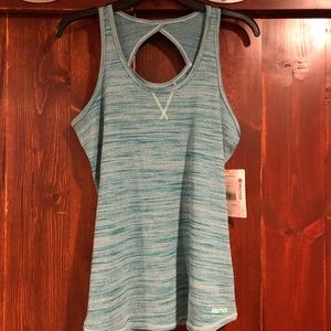 Marmot teal tank - M - NWT